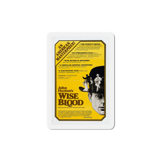 Wise Blood 1980 Movie Poster Die-Cut Magnet-4" x 4"-The Sticker Space