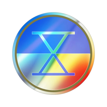 X Corps (U.S. Army) Holographic STICKER Die-Cut Vinyl Decal-2 Inch-The Sticker Space