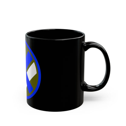 XV Corps (U.S. Army) Black Coffee Mug-The Sticker Space