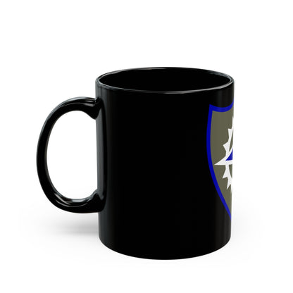 XVI Corps (U.S. Army) Black Coffee Mug-The Sticker Space