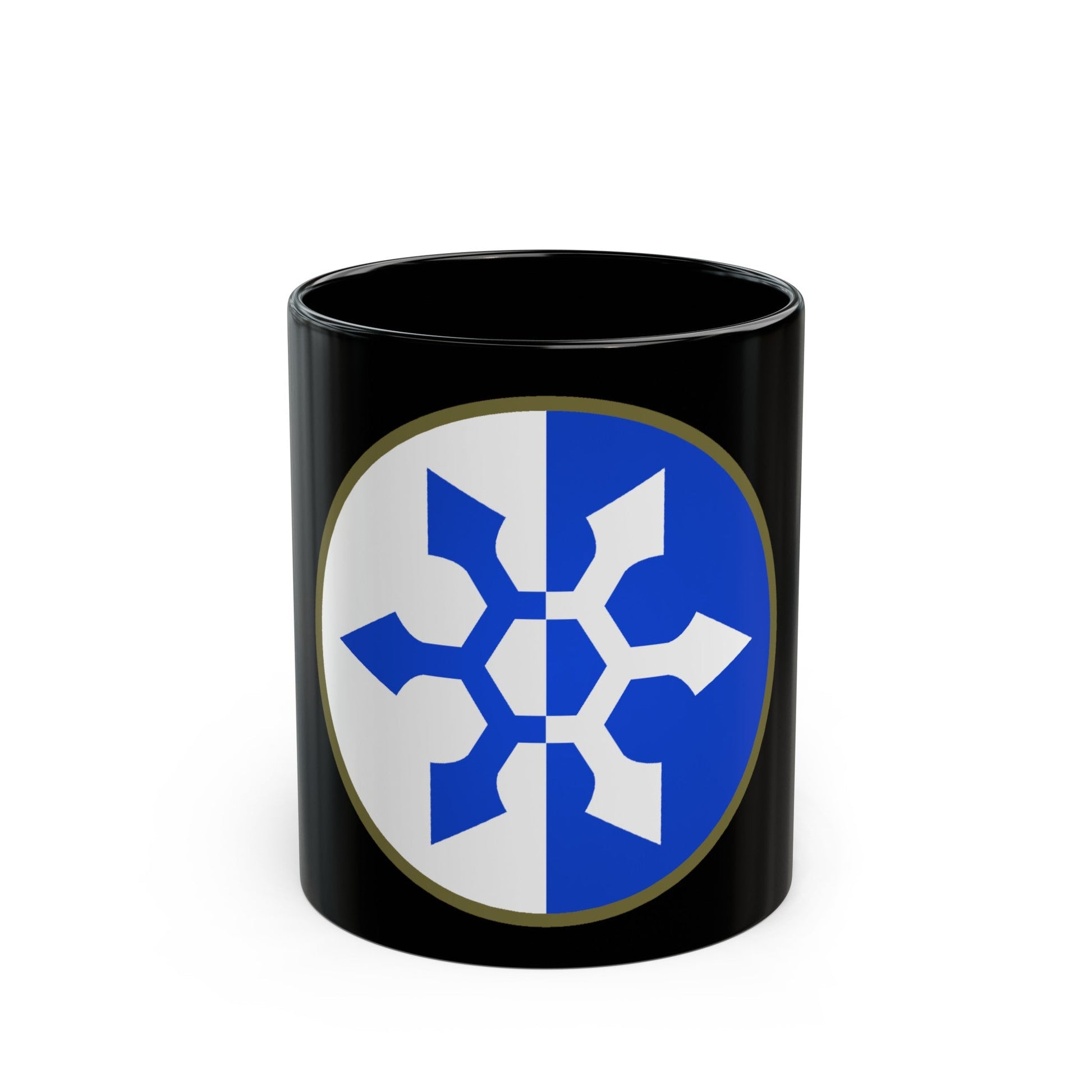 XXXIII Corps (U.S. Army) Black Coffee Mug-11oz-The Sticker Space