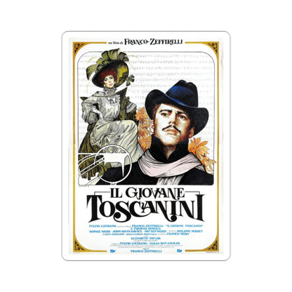 Young Toscanini 1988 Movie Poster STICKER Vinyl Die-Cut Decal-2 Inch-The Sticker Space