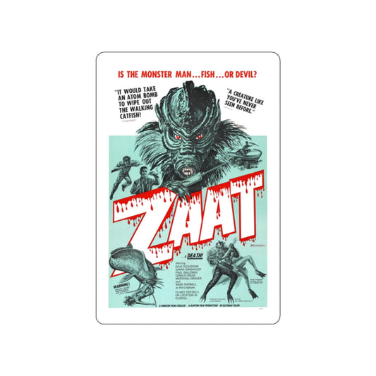 ZAAT 1971 Movie Poster STICKER Vinyl Die-Cut Decal-White-The Sticker Space