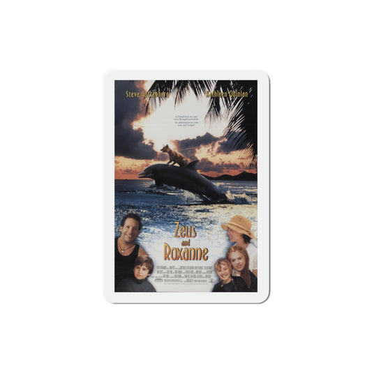 Zeus and Roxanne 1997 Movie Poster Die-Cut Magnet-3" x 3"-The Sticker Space