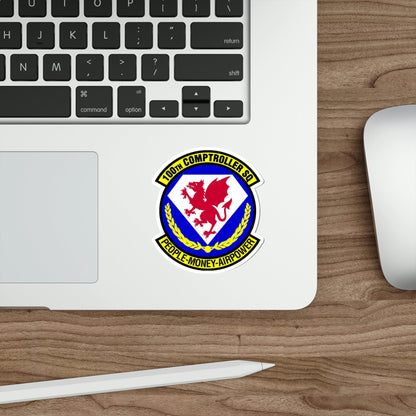 100 Comptroller Squadron USAFE (U.S. Air Force) STICKER Vinyl Die-Cut Decal-The Sticker Space