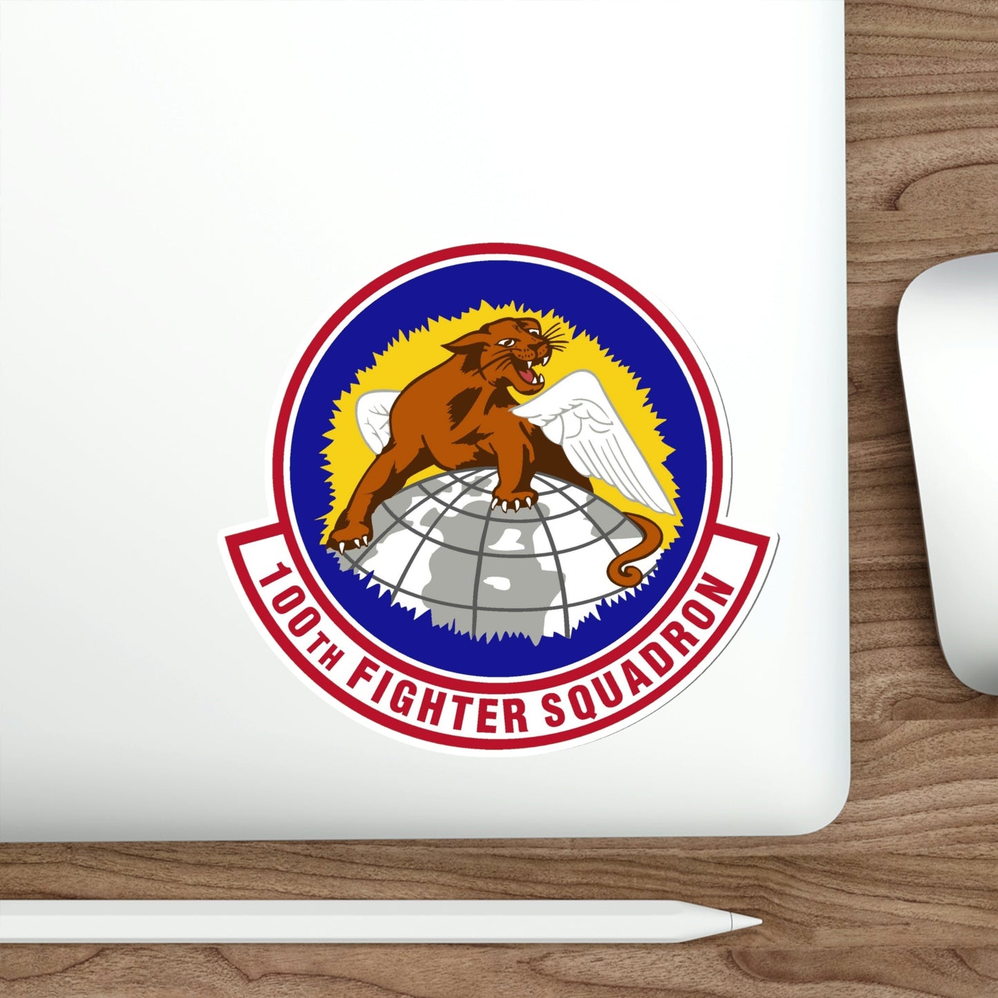 100th Fighter Squadron (U.S. Air Force) STICKER Vinyl Die-Cut Decal-The Sticker Space