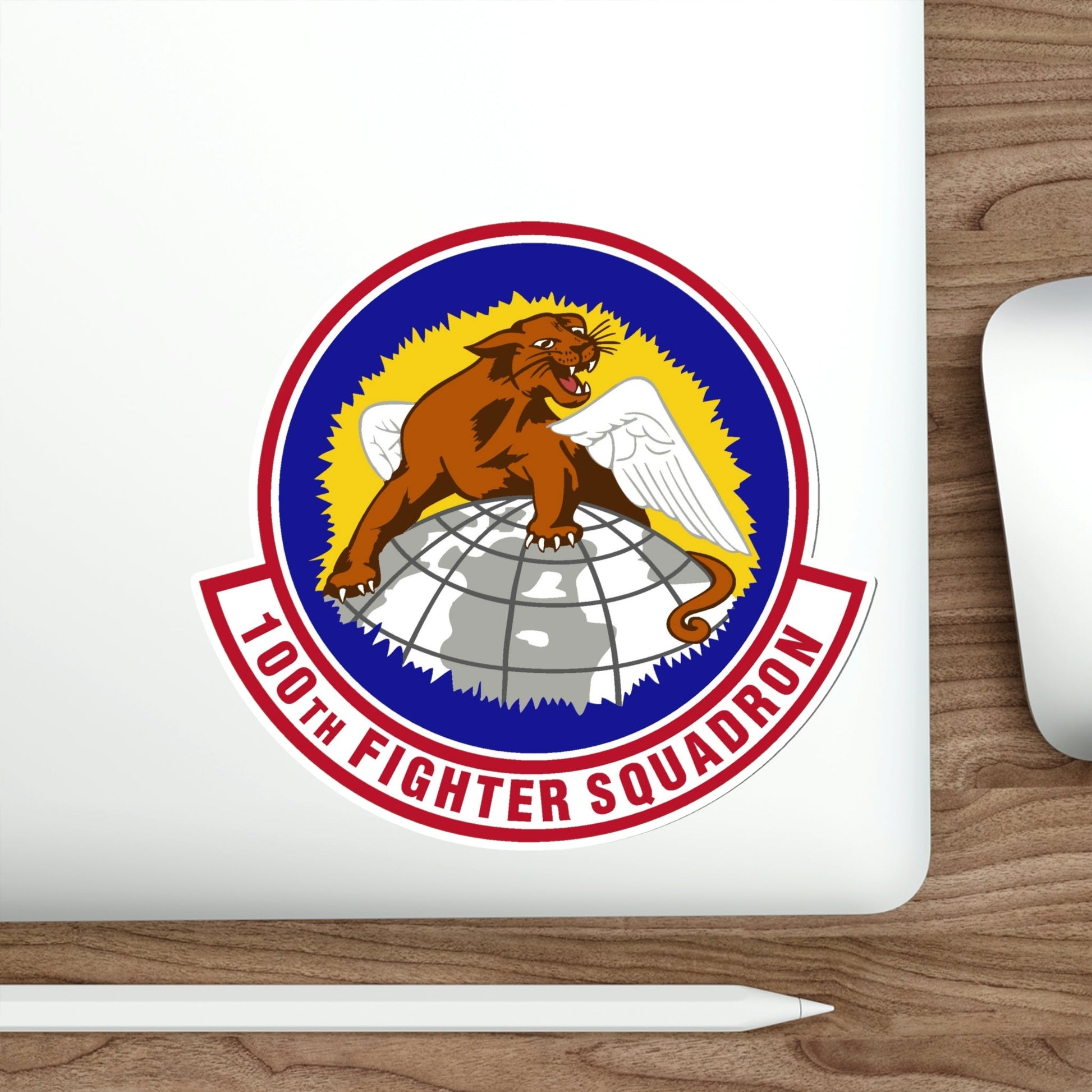 100th Fighter Squadron (U.S. Air Force) STICKER Vinyl Die-Cut Decal-The Sticker Space