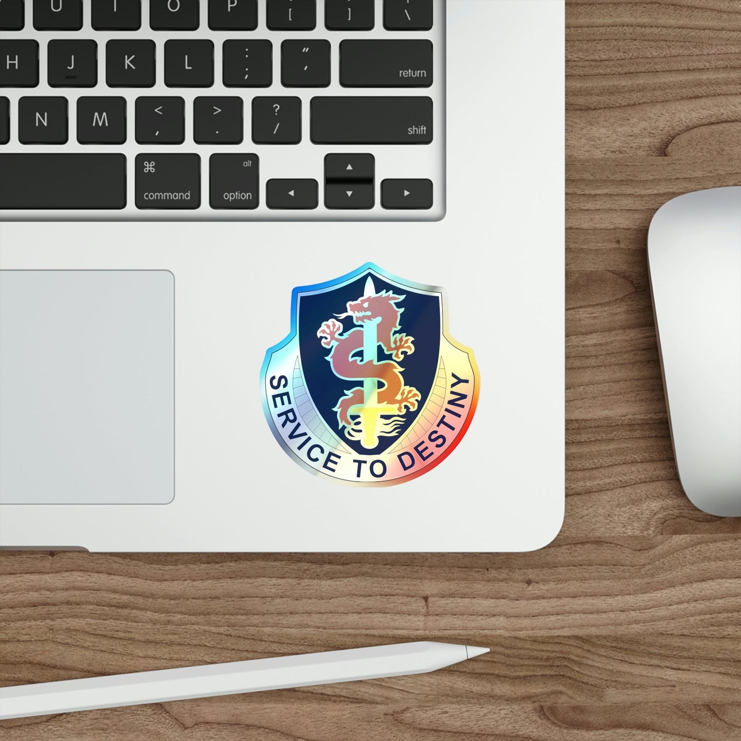 101 Personnel Services Battalion (U.S. Army) Holographic STICKER Die-Cut Vinyl Decal-The Sticker Space