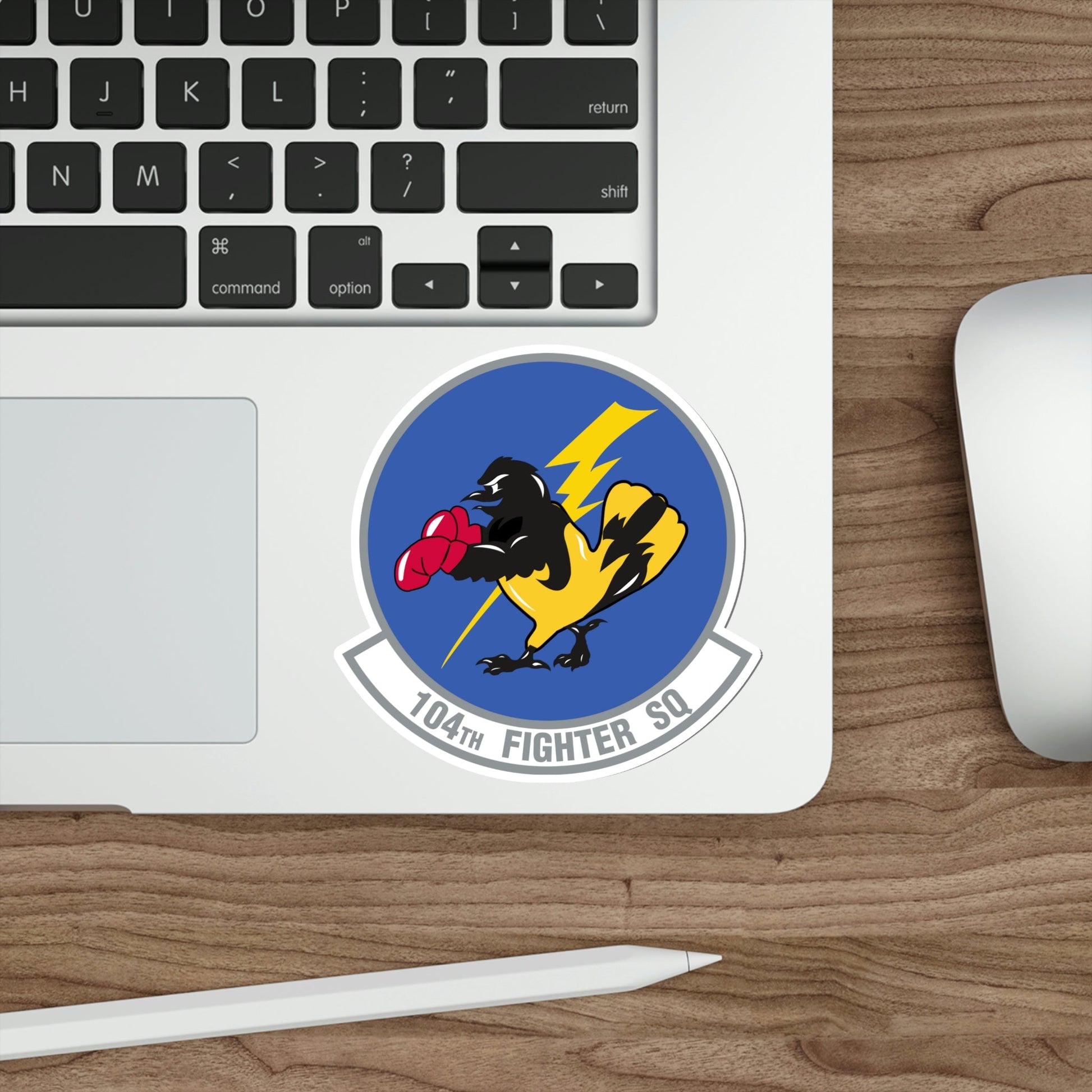 104th Fighter Squadron (U.S. Air Force) STICKER Vinyl Die-Cut Decal-The Sticker Space