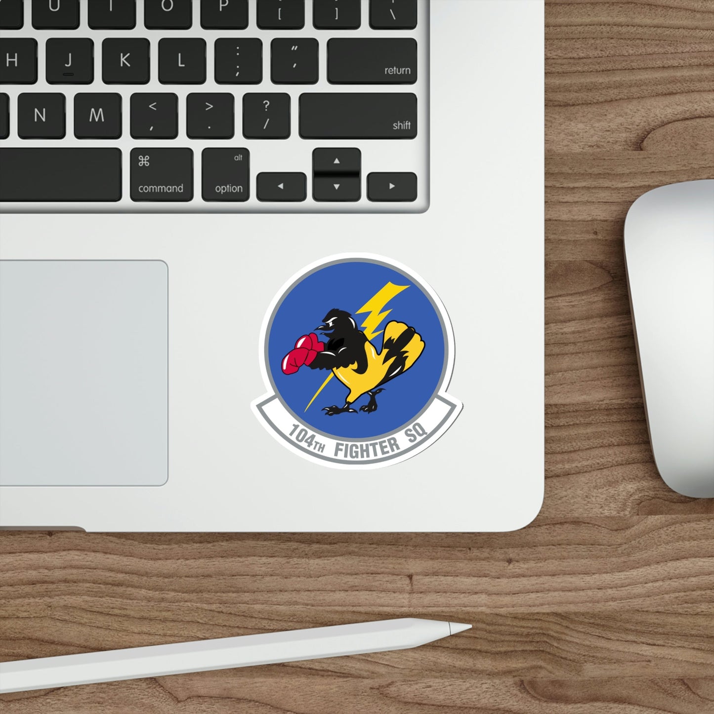 104th Fighter Squadron (U.S. Air Force) STICKER Vinyl Die-Cut Decal-The Sticker Space