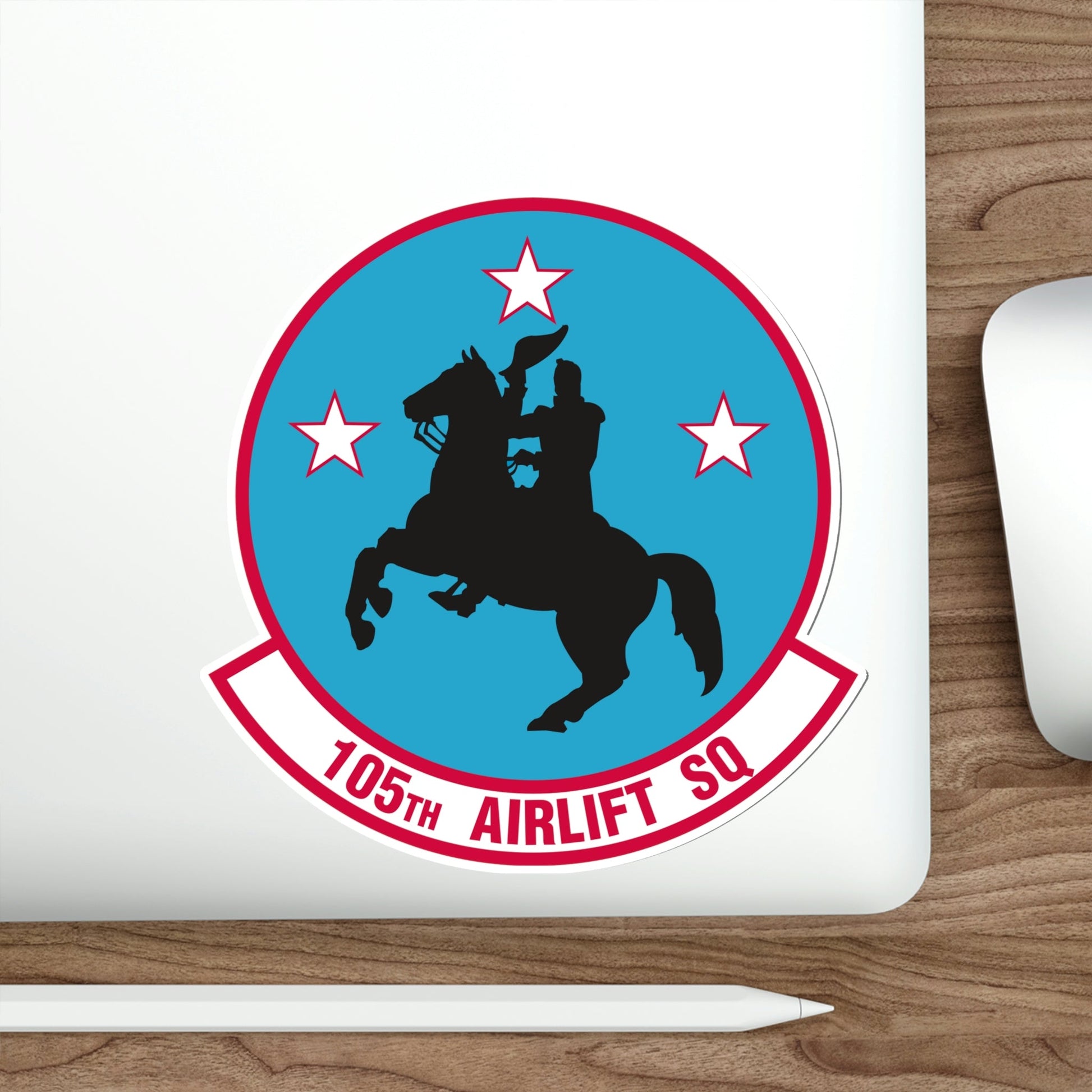 105th Airlift Squadron (U.S. Air Force) STICKER Vinyl Die-Cut Decal-The Sticker Space