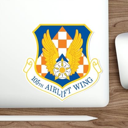 105th Airlift Wing (U.S. Air Force) STICKER Vinyl Die-Cut Decal-The Sticker Space