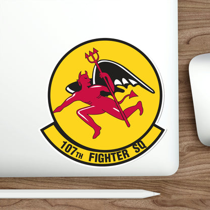 107th Fighter Squadron (U.S. Air Force) STICKER Vinyl Die-Cut Decal-The Sticker Space
