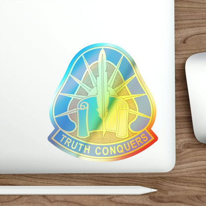 108 Military Intelligence Group (U.S. Army) Holographic STICKER Die-Cut Vinyl Decal-The Sticker Space