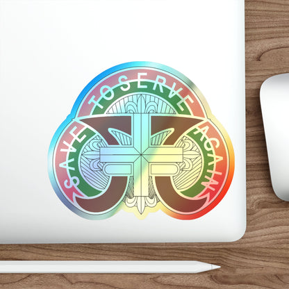 109 Medical Battalion (U.S. Army) Holographic STICKER Die-Cut Vinyl Decal-The Sticker Space