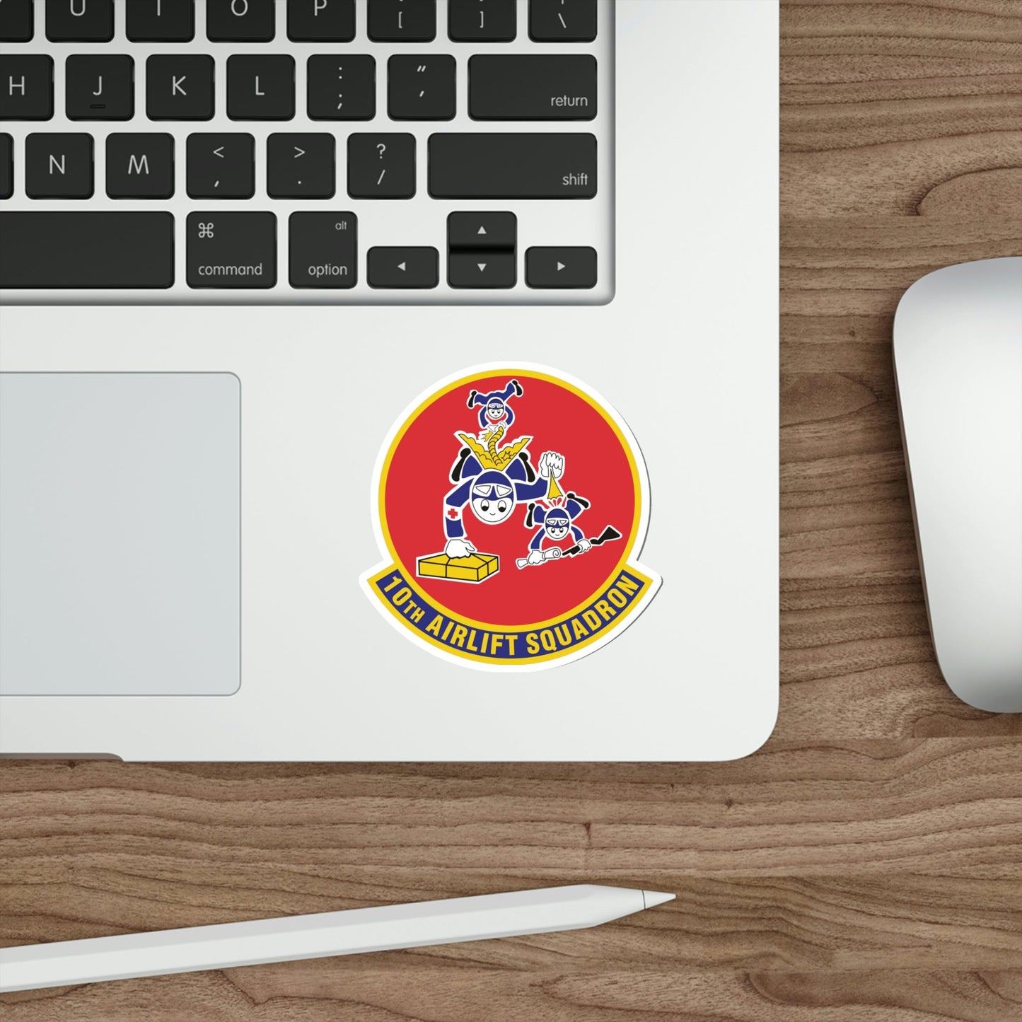10th Airlift Squadron v2 (U.S. Air Force) STICKER Vinyl Die-Cut Decal-The Sticker Space