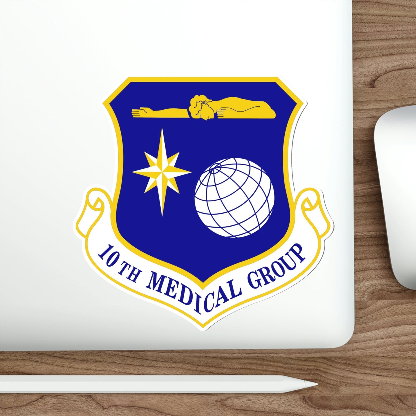 10th Medical Group (U.S. Air Force) STICKER Vinyl Die-Cut Decal-The Sticker Space