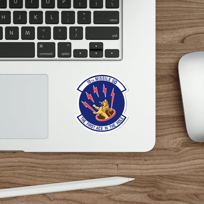 10th Missile SQ The First In The Hole (U.S. Air Force) STICKER Vinyl Die-Cut Decal-The Sticker Space