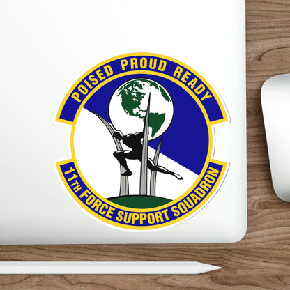 11 Force Support Squadron USAF (U.S. Air Force) STICKER Vinyl Die-Cut Decal-The Sticker Space
