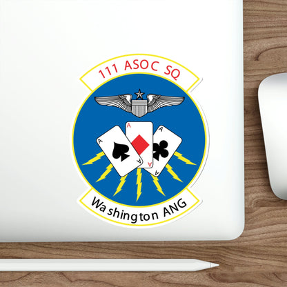 111 ASOC Sq Washington ANG (U.S. Air Force) STICKER Vinyl Die-Cut Decal-The Sticker Space