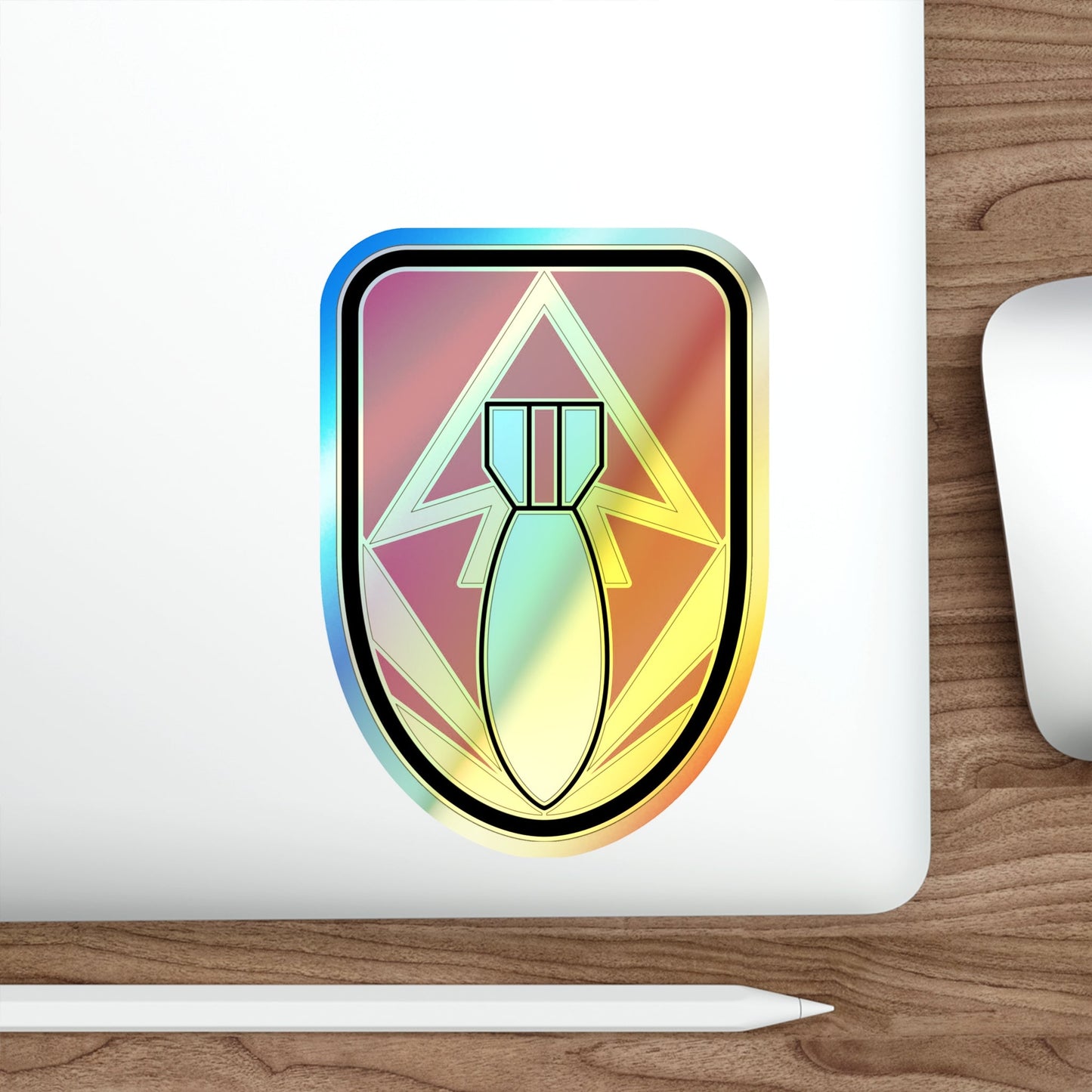 111 Ordnance Group v2 (U.S. Army) Holographic STICKER Die-Cut Vinyl Decal-The Sticker Space
