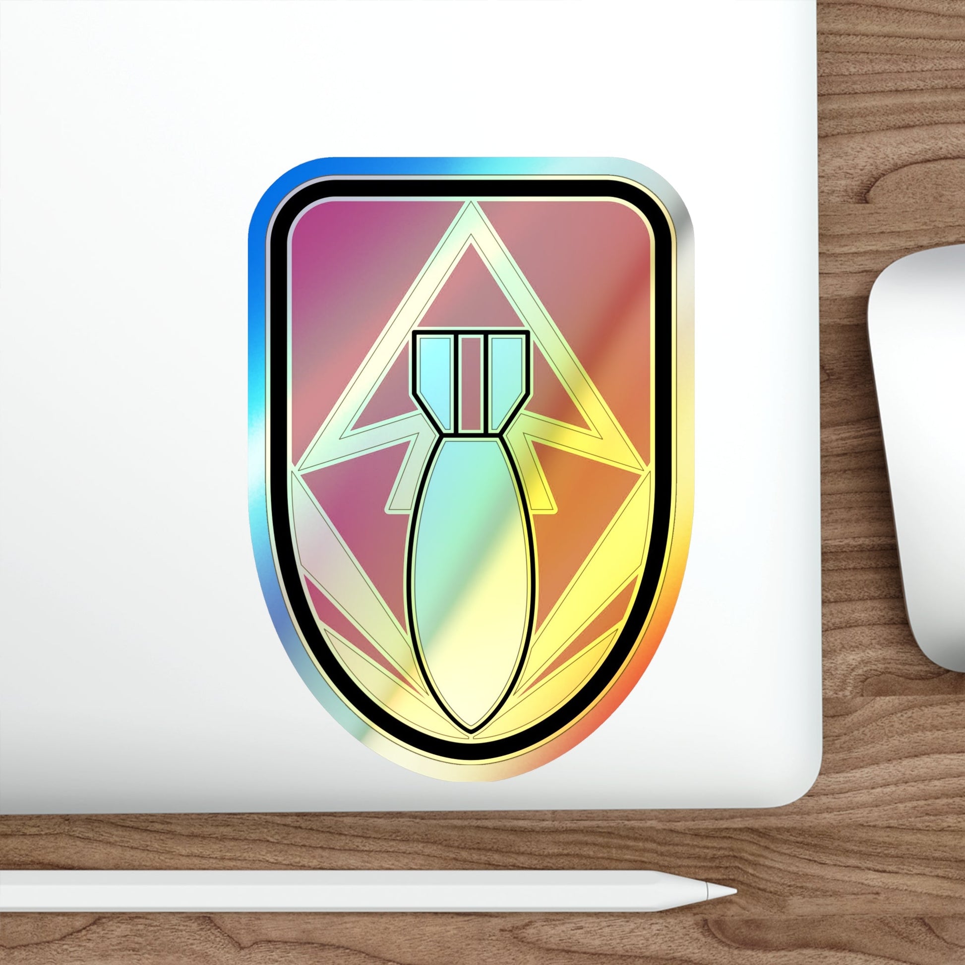 111 Ordnance Group v2 (U.S. Army) Holographic STICKER Die-Cut Vinyl Decal-The Sticker Space
