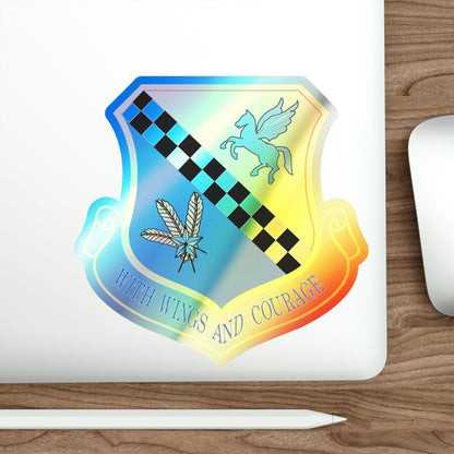 111th Attack Wing (U.S. Air Force) Holographic STICKER Die-Cut Vinyl Decal-The Sticker Space