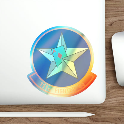 111th Fighter Squadron (U.S. Air Force) Holographic STICKER Die-Cut Vinyl Decal-The Sticker Space