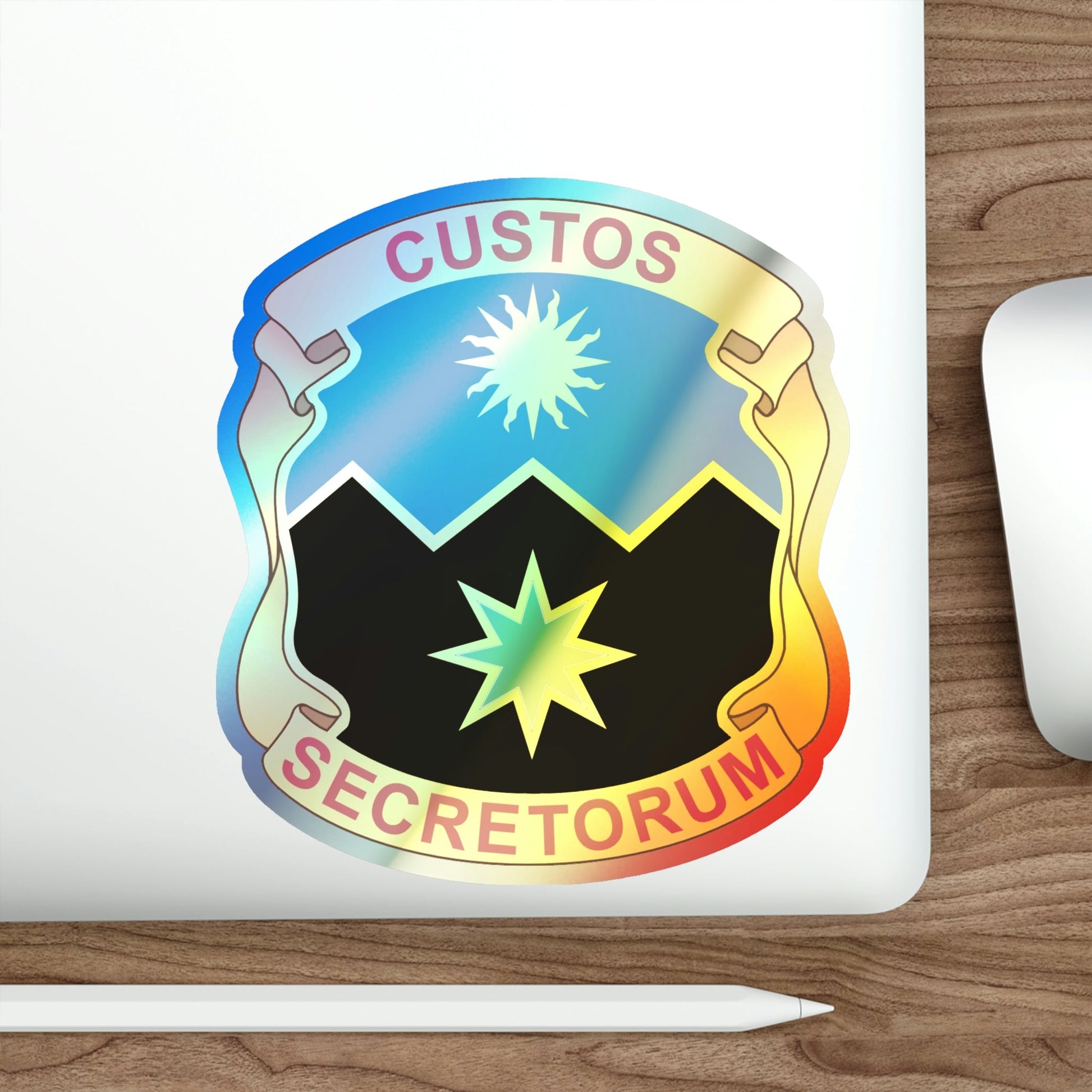 115 Military Intelligence Group (U.S. Army) Holographic STICKER Die-Cut Vinyl Decal-The Sticker Space