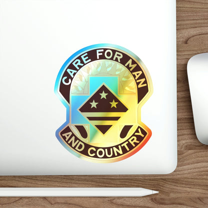 115 Surgical Hospital (U.S. Army) Holographic STICKER Die-Cut Vinyl Decal-The Sticker Space