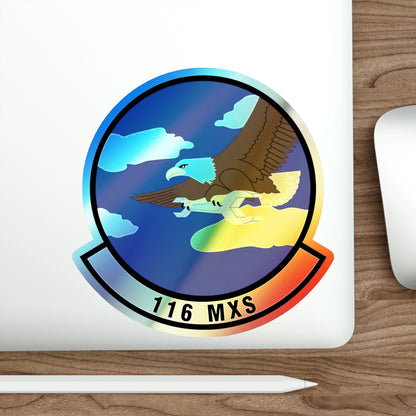 116th Maintenance Squadron (U.S. Air Force) Holographic STICKER Die-Cut Vinyl Decal-The Sticker Space