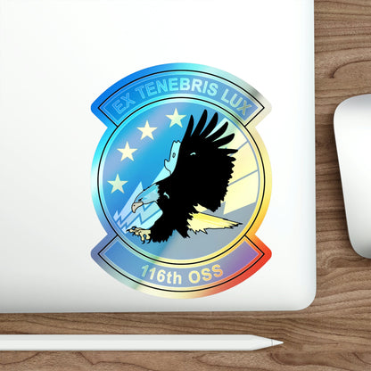 116th OSS (U.S. Air Force) Holographic STICKER Die-Cut Vinyl Decal-The Sticker Space