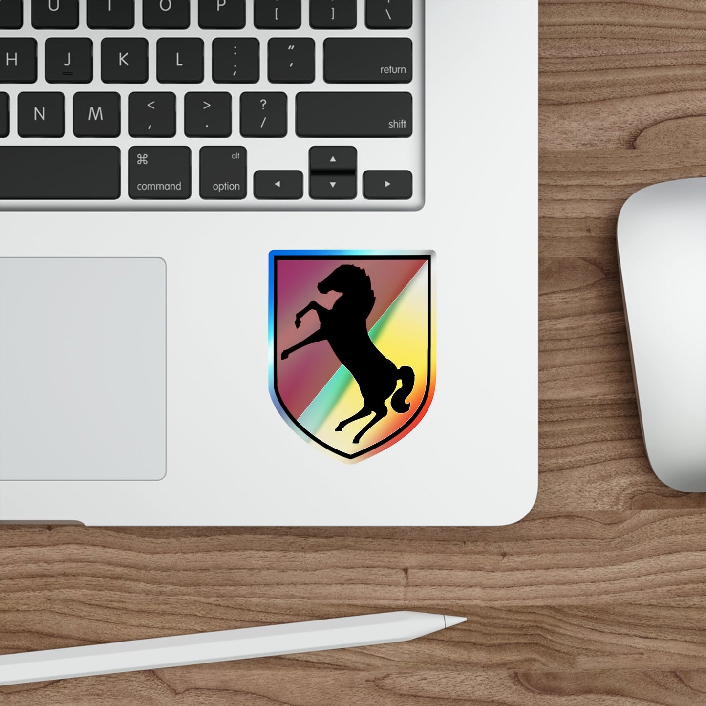 11th Armored Cavalry Regiment (U.S. Army) Holographic STICKER Die-Cut Vinyl Decal-The Sticker Space
