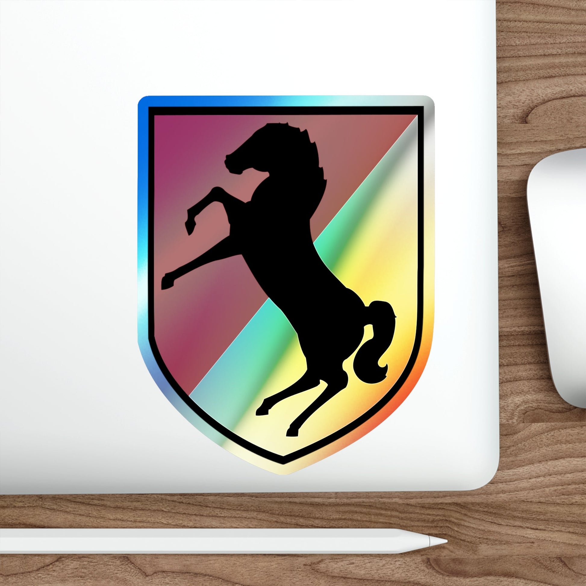 11th Armored Cavalry Regiment (U.S. Army) Holographic STICKER Die-Cut Vinyl Decal-The Sticker Space