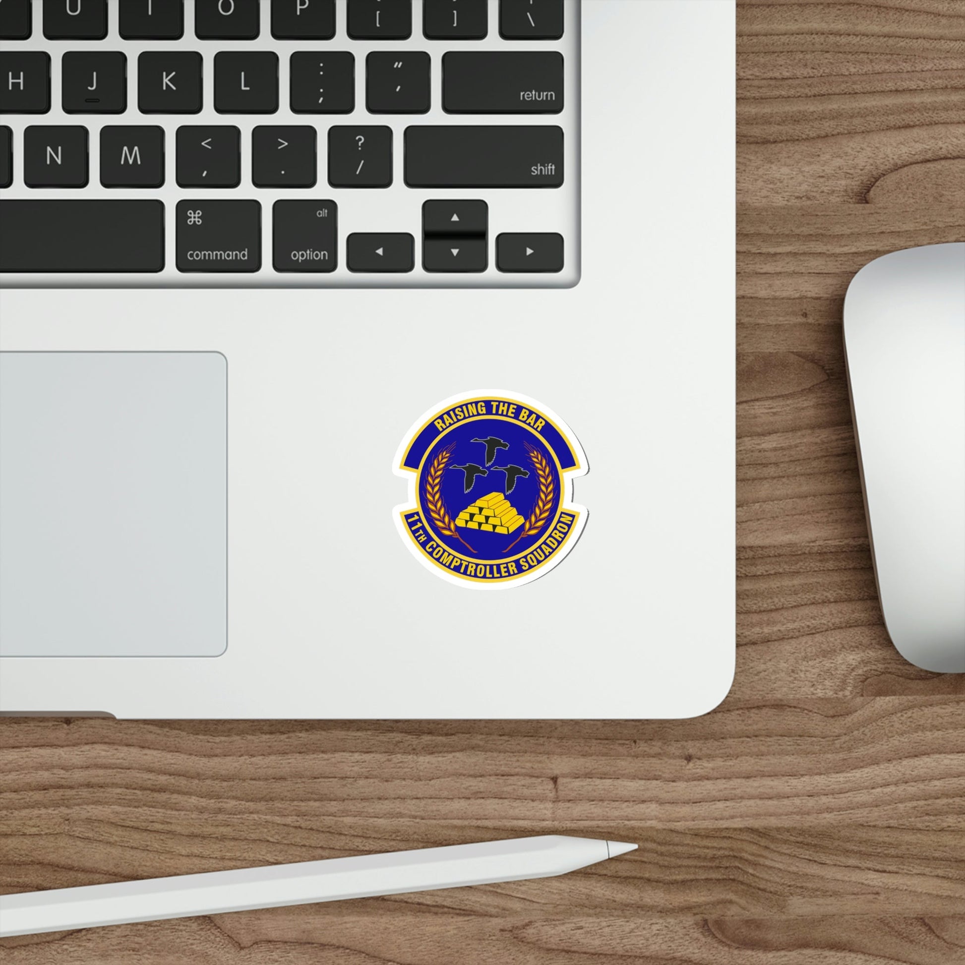 11th Comptroller Squadron (U.S. Air Force) STICKER Vinyl Die-Cut Decal-The Sticker Space