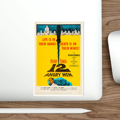 12 Angry Men 1957 Movie Poster STICKER Vinyl Die-Cut Decal-The Sticker Space