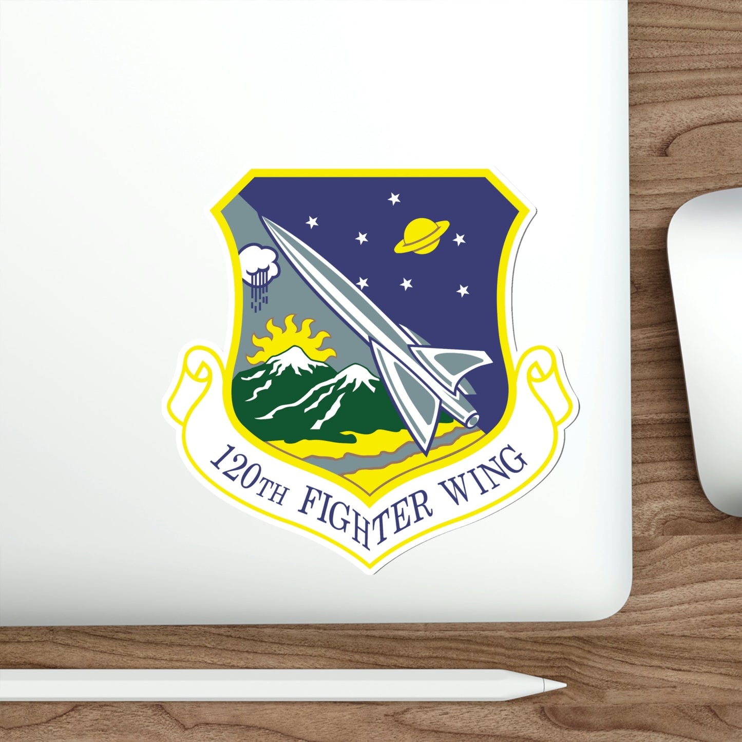 120th Fighter Wing (U.S. Air Force) STICKER Vinyl Die-Cut Decal-The Sticker Space