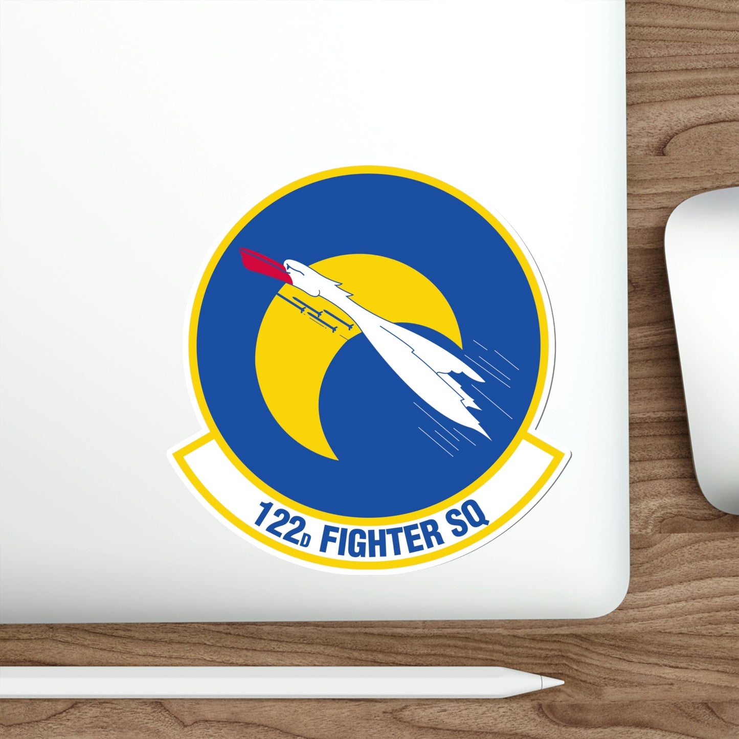 122 Fighter Squadron (U.S. Air Force) STICKER Vinyl Die-Cut Decal-The Sticker Space
