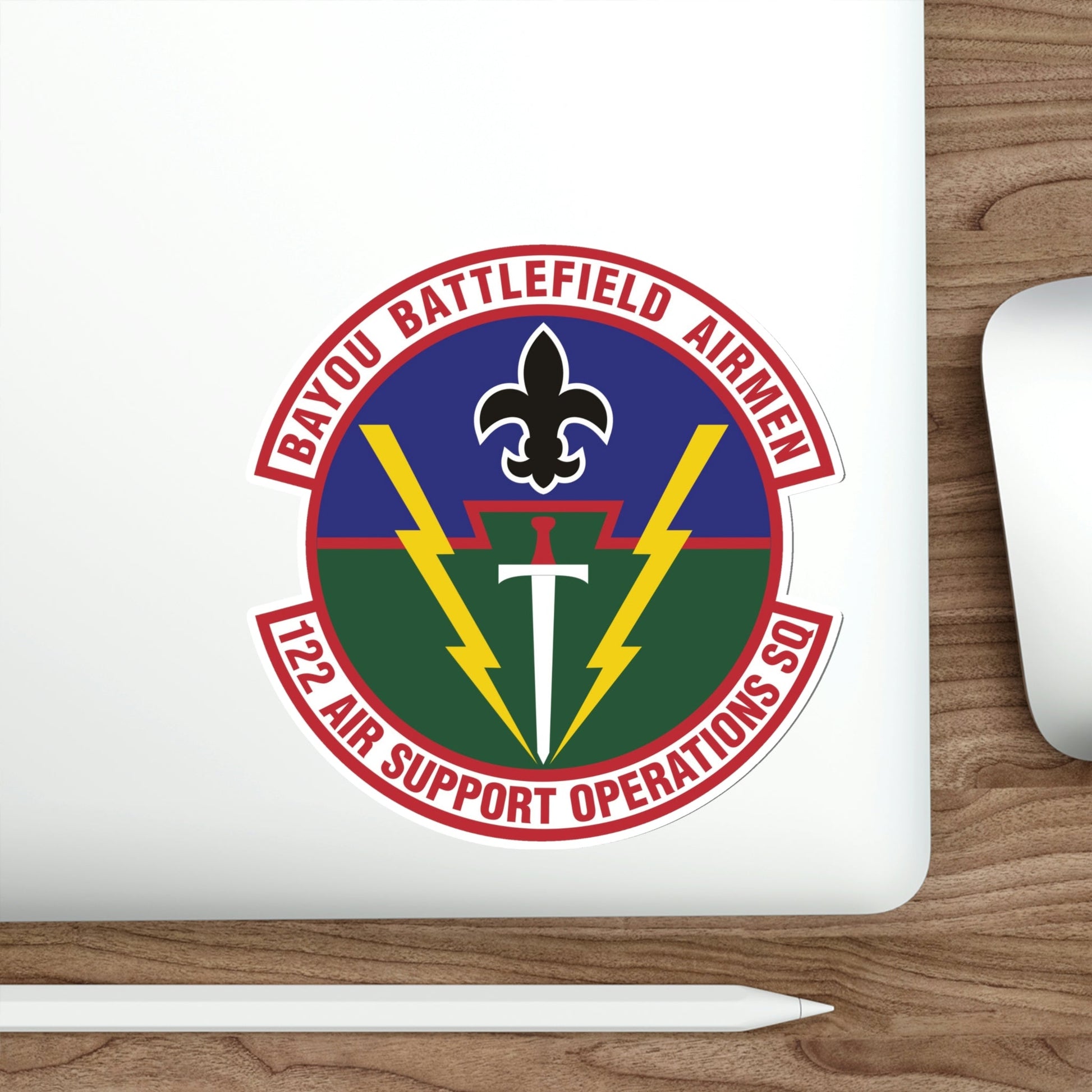 122d Air Support Operations Squadron (U.S. Air Force) STICKER Vinyl Die-Cut Decal-The Sticker Space