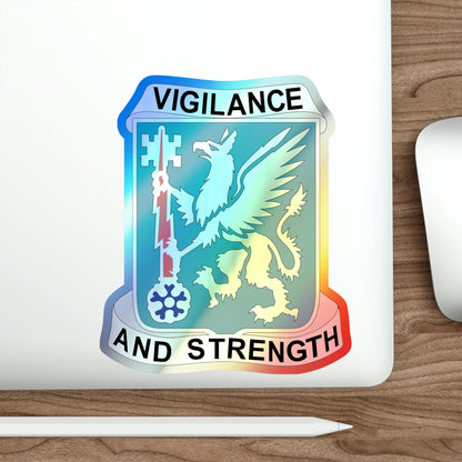 126 Military Intelligence Battalion (U.S. Army) Holographic STICKER Die-Cut Vinyl Decal-The Sticker Space