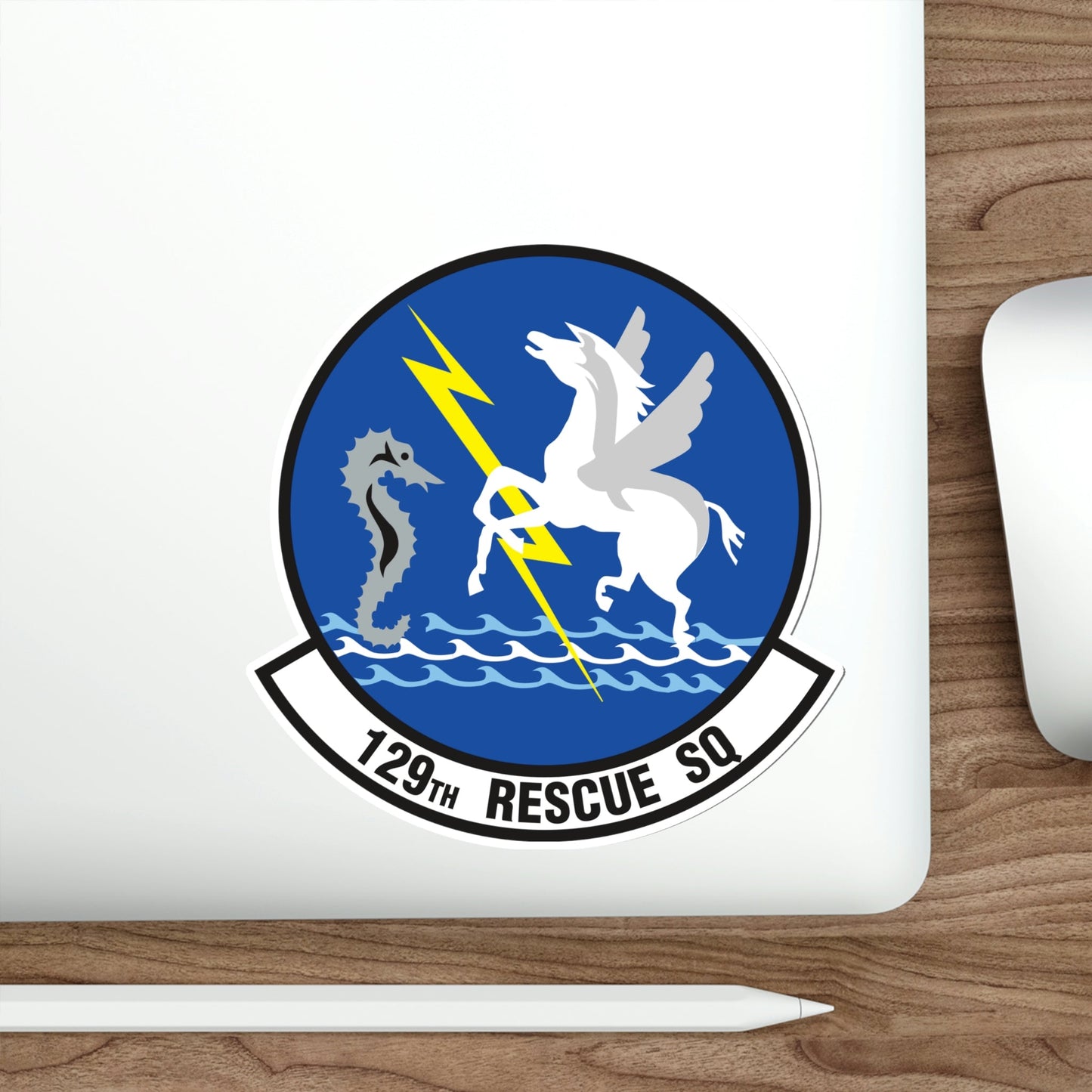 129 Rescue Squadron (U.S. Air Force) STICKER Vinyl Die-Cut Decal-The Sticker Space