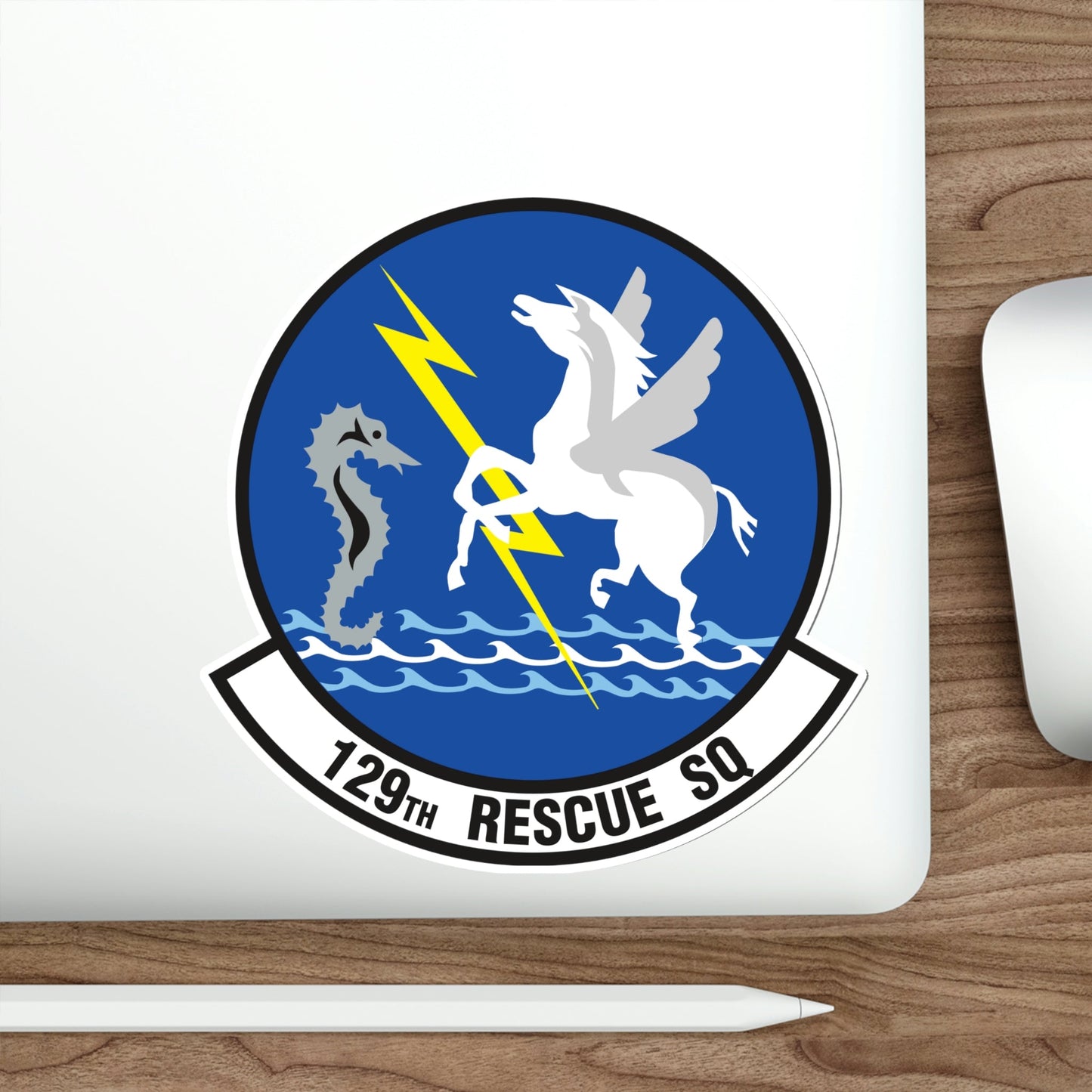129 Rescue Squadron (U.S. Air Force) STICKER Vinyl Die-Cut Decal-The Sticker Space