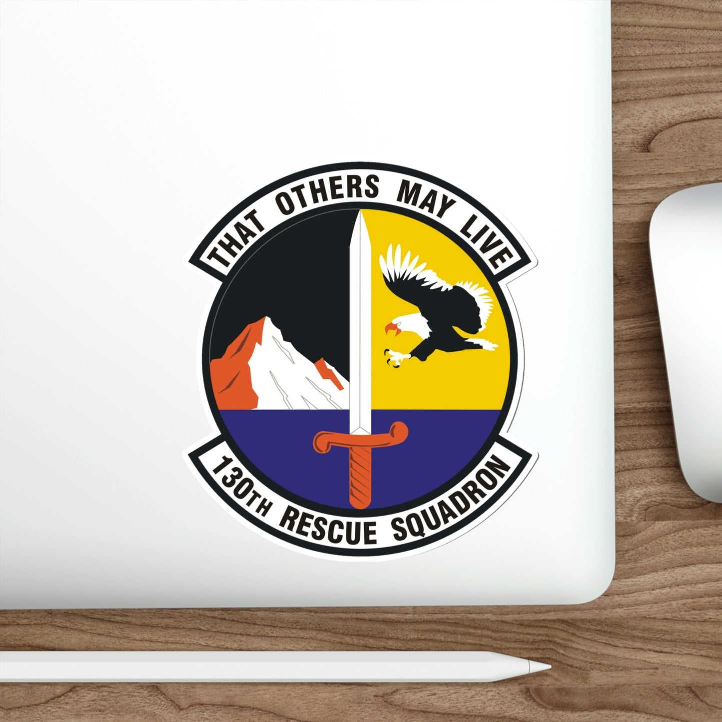 130th Rescue Squadron (U.S. Air Force) STICKER Vinyl Die-Cut Decal-The Sticker Space