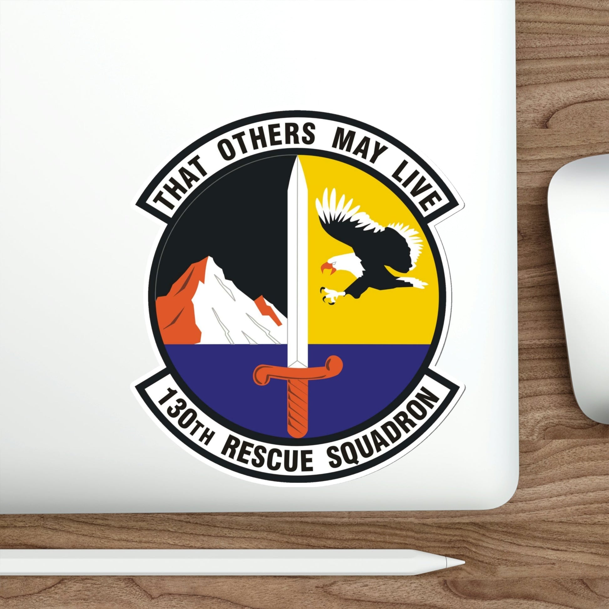 130th Rescue Squadron (U.S. Air Force) STICKER Vinyl Die-Cut Decal-The Sticker Space