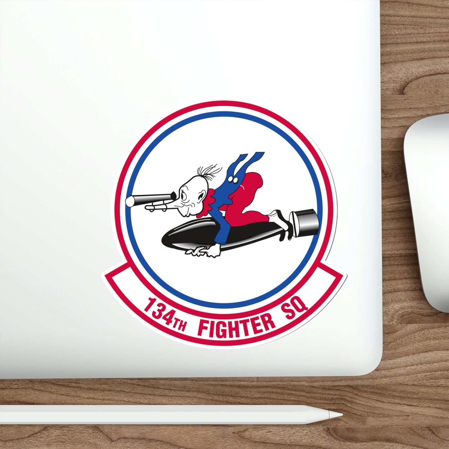 134 Fighter Squadron (U.S. Air Force) STICKER Vinyl Die-Cut Decal-The Sticker Space