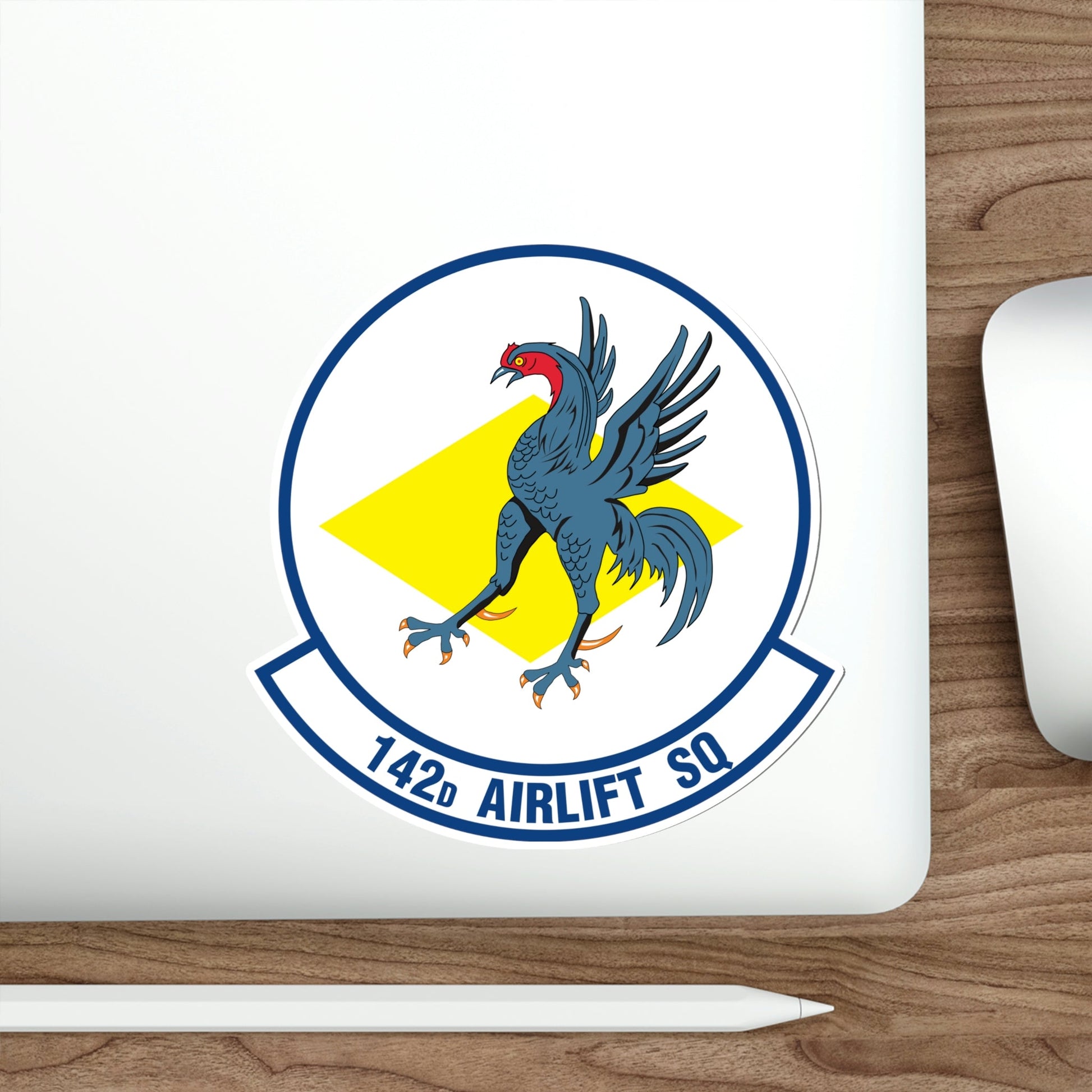142 Airlift Squadron (U.S. Air Force) STICKER Vinyl Die-Cut Decal-The Sticker Space