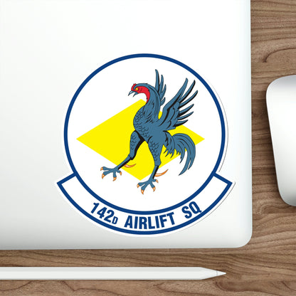 142 Airlift Squadron (U.S. Air Force) STICKER Vinyl Die-Cut Decal-The Sticker Space