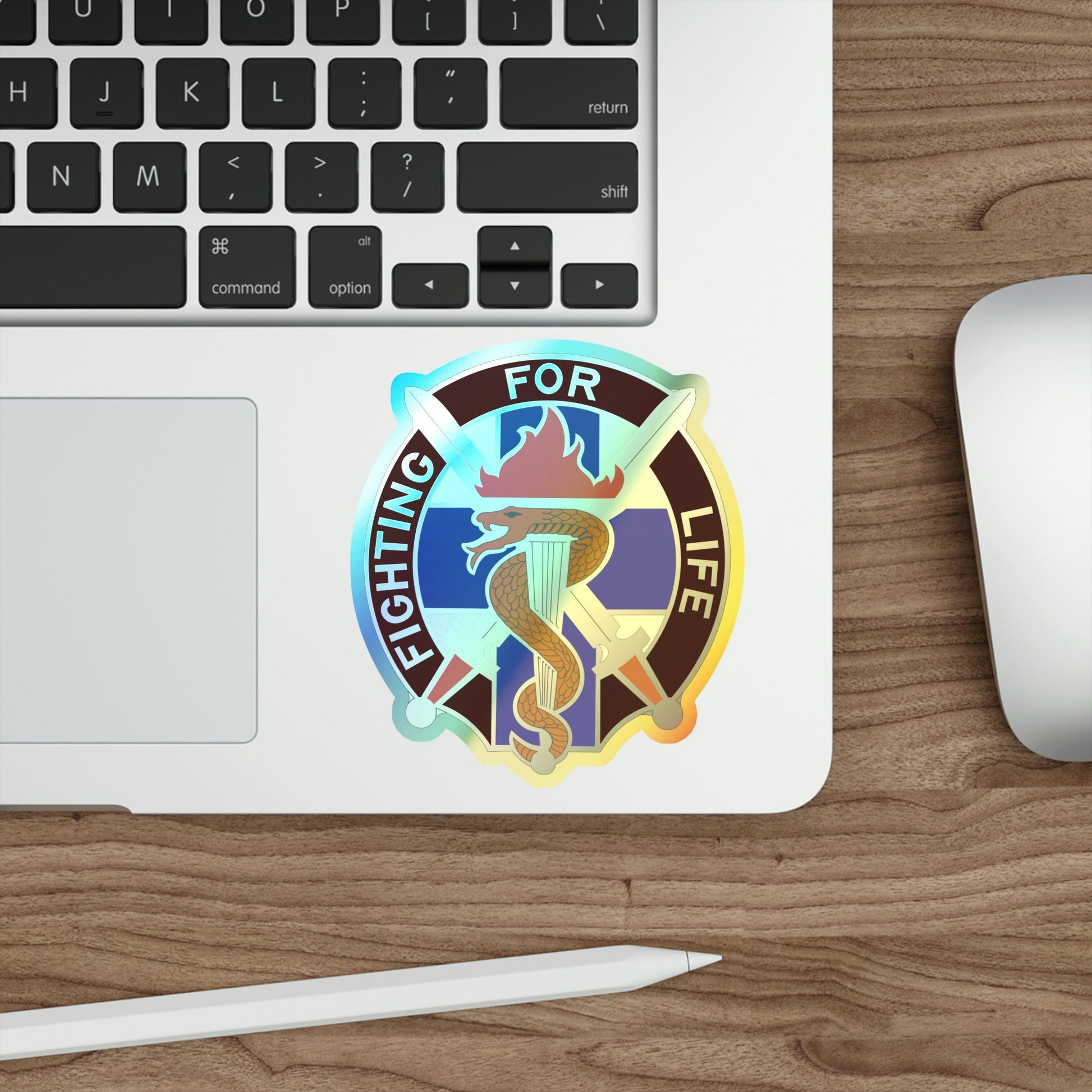 149 Surgical Hospital (U.S. Army) Holographic STICKER Die-Cut Vinyl Decal-The Sticker Space