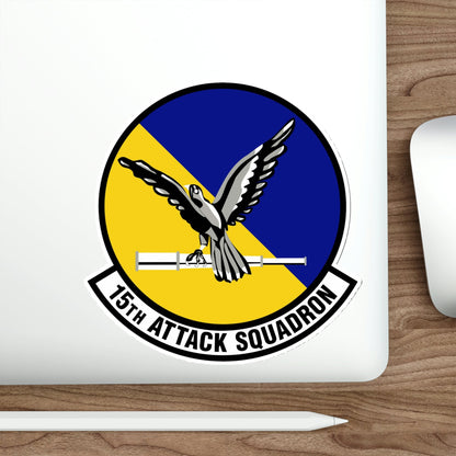 15th Attack Squadron (U.S. Air Force) STICKER Vinyl Die-Cut Decal-The Sticker Space