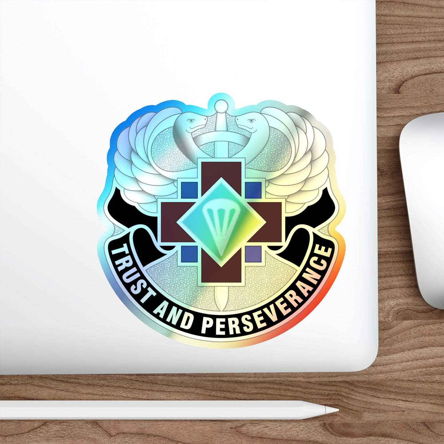 16 Hospital Center (U.S. Army) Holographic STICKER Die-Cut Vinyl Decal-The Sticker Space